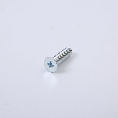 10-24 10-32 14-20 Karbon Çelik Galvanizli Siyah Çinko Standart Havşa Düz Başlı Vidalar