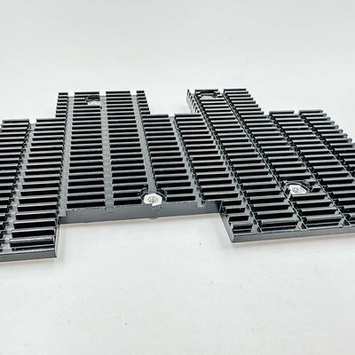 Özel Alüminyum Alaşımlı Isı Emici 3240 11mm Oksitlenmiş Siyah Elektronik Çip Isı Emici