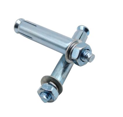 Galvanizli Genişleme Cıvatası Vidası, Tahrik Demiri M8 M10 Genişleme Vidası