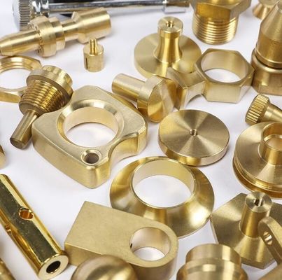 Standart Dışı Özel Pirinç Parçalar Mekanik Donanım İşleme CNC Torna Tornalama