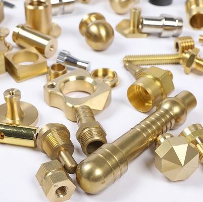 Standart Dışı Özel Pirinç Parçalar Mekanik Donanım İşleme CNC Torna Tornalama